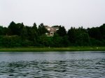 View of home from across the cove